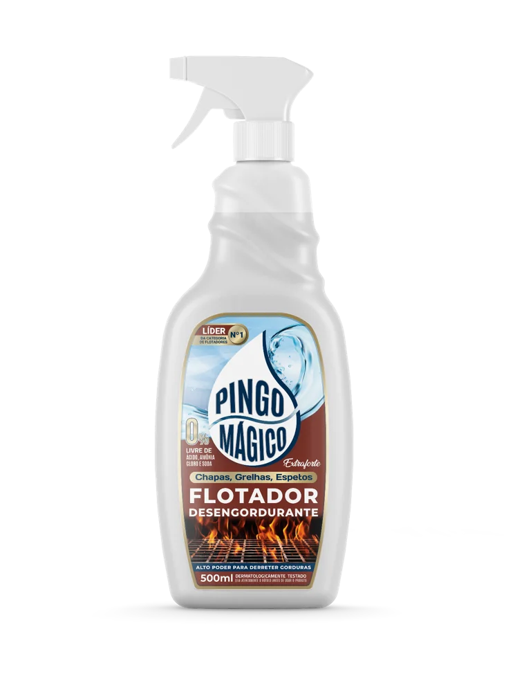 Pingo Mágico Limpa Grelhas, Chapas e Espetos